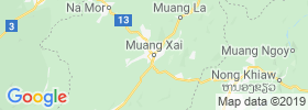 Muang Xay map